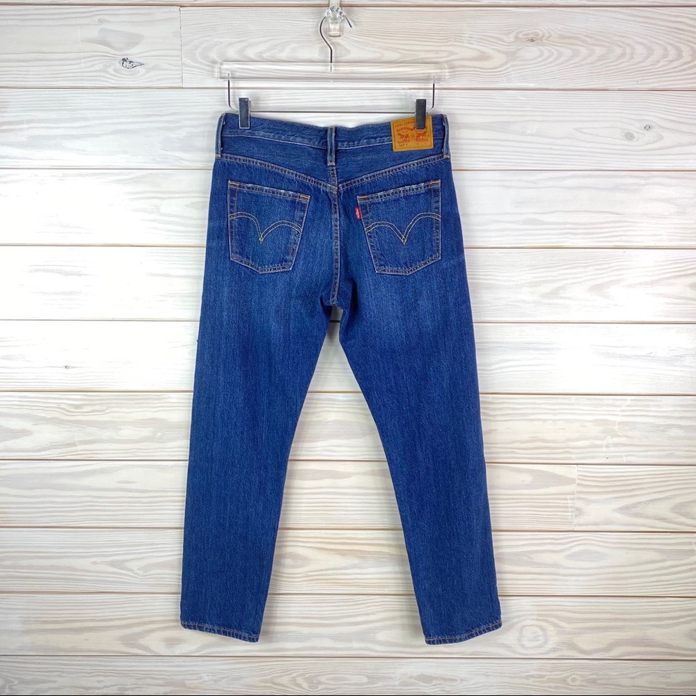 Levi’s Jeans Skinny Distress 501 Woman 26 New - Picture 3 of 8